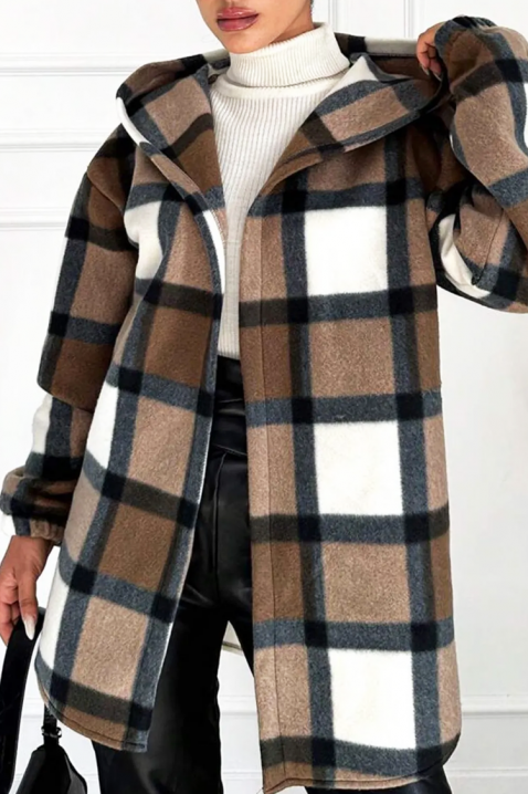 Ženska jakna-košulja TESSARO, Boja: smeđa, IVET.HR - MODERNA ODJEĆA