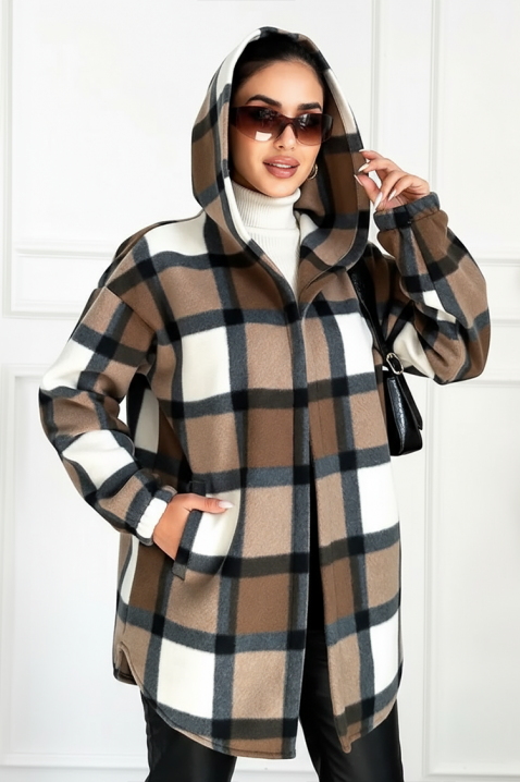 Ženska jakna-košulja TESSARO, Boja: smeđa, IVET.HR - MODERNA ODJEĆA