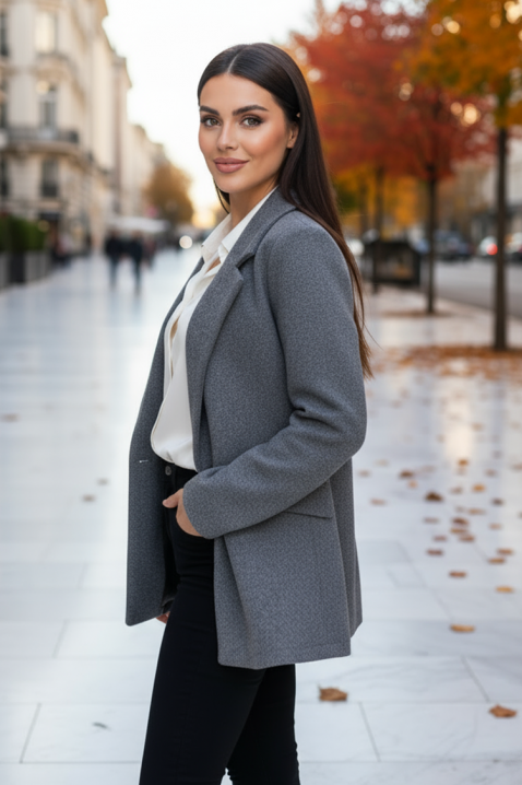 Sako VALEORA GREY, Boja: siva, IVET.HR - MODERNA ODJEĆA