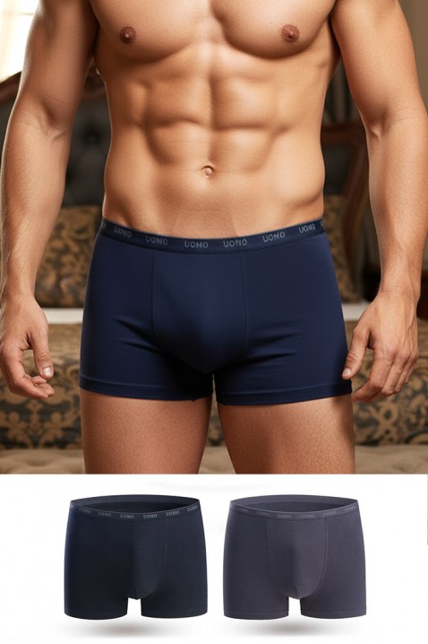 Set od tri muške bokserice JORZO, Boja: tamnoplava, IVET.HR - MODERNA ODJEĆA