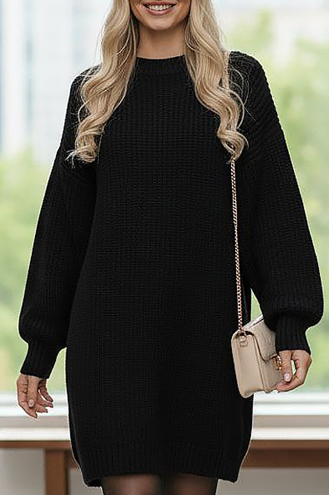 Haljina LINDELZA BLACK, Boja: crna, IVET.HR - MODERNA ODJEĆA