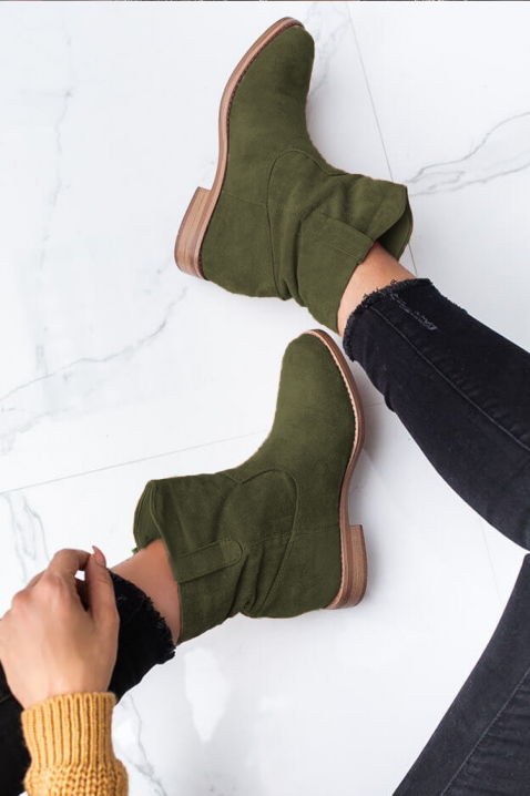 Ženske čizme BOMBEDA, Boja: kaki, IVET.HR - MODERNA ODJEĆA