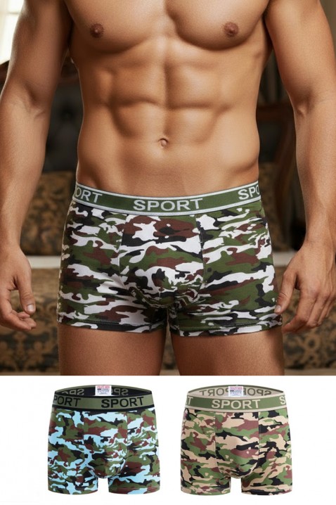 Set od tri muške bokserice KREMZO, Boja: višebojna, IVET.HR - MODERNA ODJEĆA