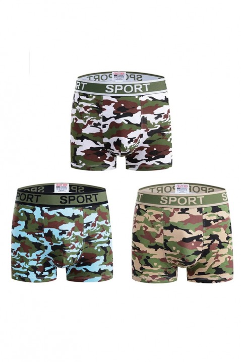 Set od tri muške bokserice KREMZO, Boja: višebojna, IVET.HR - MODERNA ODJEĆA