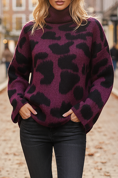 Džemper VLORDENZA PURPLE, Boja: ljubičasta, IVET.HR - MODERNA ODJEĆA