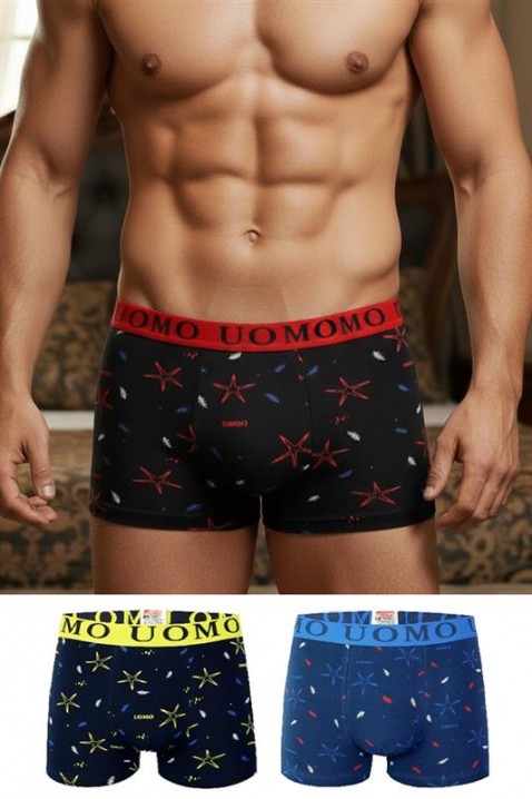 Set od šest muških bokserica BERJON, Boja: višebojna, IVET.HR - MODERNA ODJEĆA