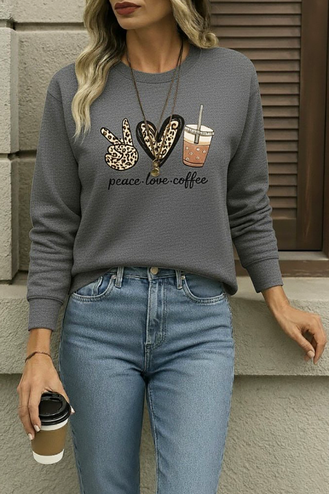 Ženska bluza GOLMINA GREY, Boja: siva, IVET.HR - MODERNA ODJEĆA