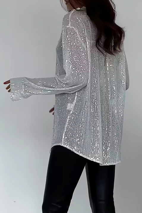 Ženska košulja LANVELDA SILVER, Boja: srebrna, IVET.HR - MODERNA ODJEĆA