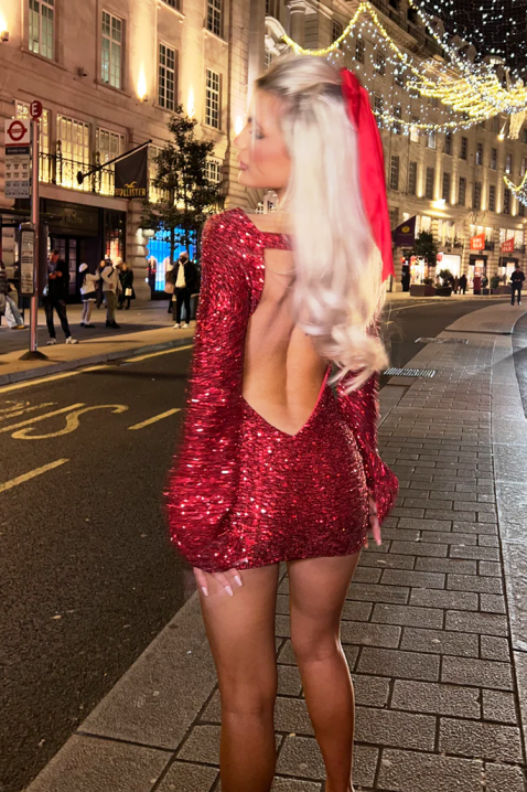 Haljina PARLANZA RED, Boja: crvena, IVET.HR - MODERNA ODJEĆA