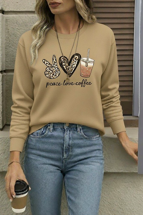 Ženska bluza GOLMINA BEIGE, Boja: bež, IVET.HR - MODERNA ODJEĆA