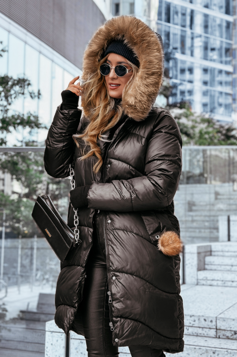 Jakna SNEVILDA BLACK, Boja: crna, IVET.HR - MODERNA ODJEĆA