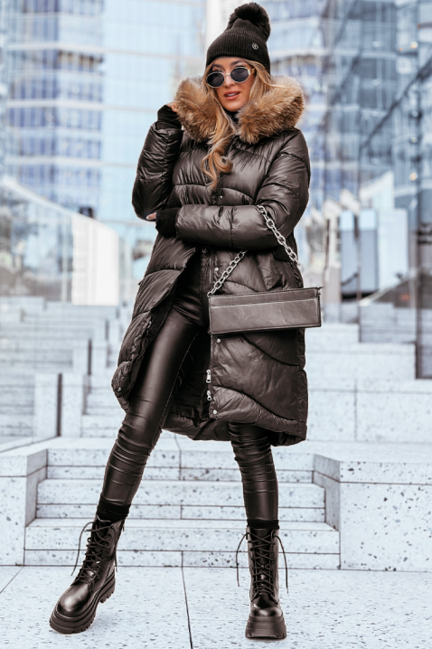 Jakna SNEVILDA BLACK, Boja: crna, IVET.HR - MODERNA ODJEĆA