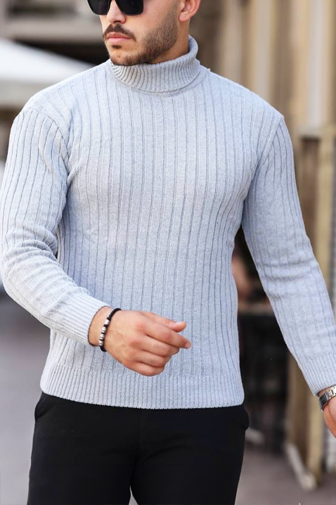 Muški džemper RACHERO GREY, Boja: siva, IVET.HR - MODERNA ODJEĆA