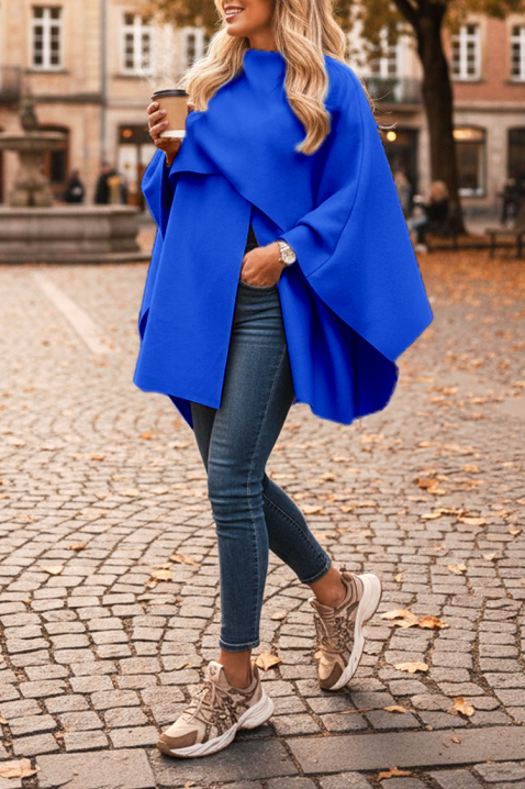 Kaput POKRINZA BLUE, Boja: plava, IVET.HR - MODERNA ODJEĆA