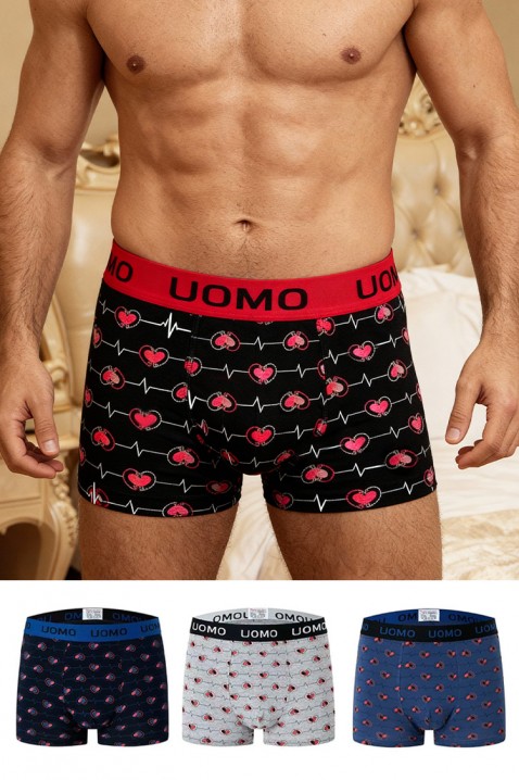 Set od četiri muške bokserice HERZON, Boja: višebojna, IVET.HR - MODERNA ODJEĆA