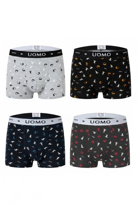 Set od četiri muške bokserice MIXZO, Boja: višebojna, IVET.HR - MODERNA ODJEĆA