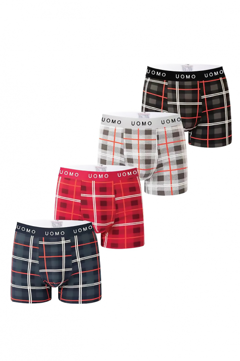 Set od četiri muške bokserice KARETTO, Boja: višebojna, IVET.HR - MODERNA ODJEĆA