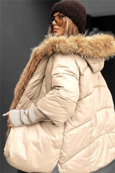 Jakna LAVRONZA ECRU, Boja: drap, IVET.HR - MODERNA ODJEĆA