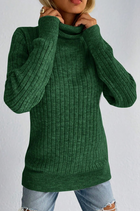 Džemper DAVILDA GREEN, Boja: zelena, IVET.HR - MODERNA ODJEĆA