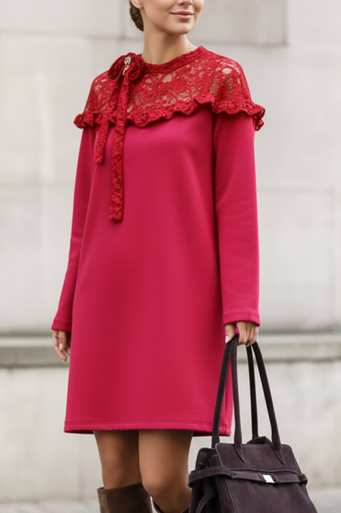 Haljina KROMENDA RED, Boja: crvena, IVET.HR - MODERNA ODJEĆA