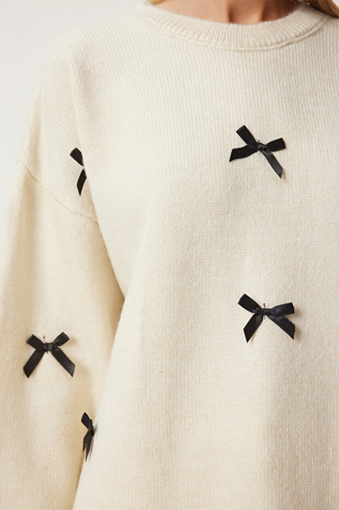 Džemper ATRELVA ECRU, Boja: drap, IVET.HR - MODERNA ODJEĆA