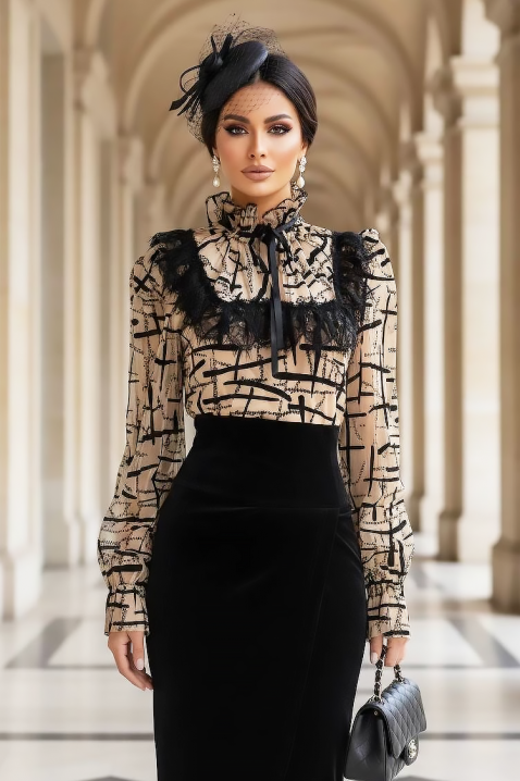 Haljina FRONELMA BEIGE, Boja: bež, IVET.HR - MODERNA ODJEĆA