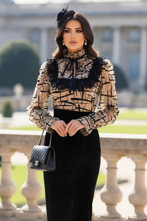 Haljina FRONELMA BEIGE, Boja: bež, IVET.HR - MODERNA ODJEĆA