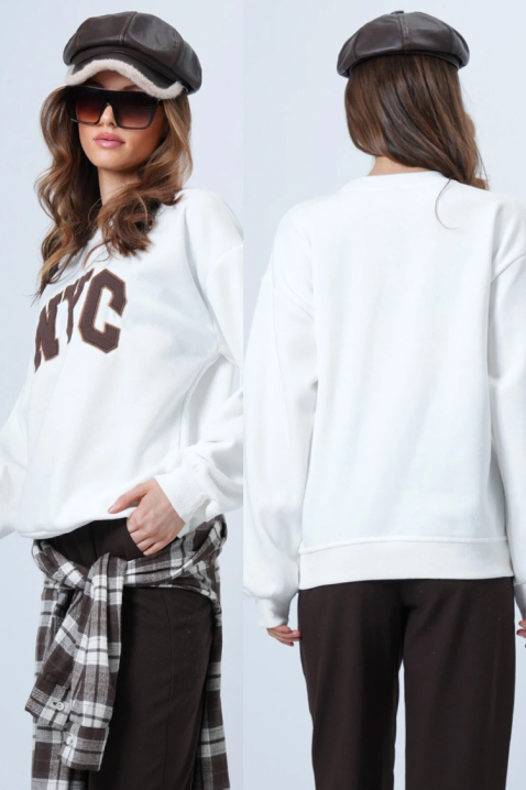 Ženska bluza NEVRILDA WHITE, Boja: bijela, IVET.HR - MODERNA ODJEĆA