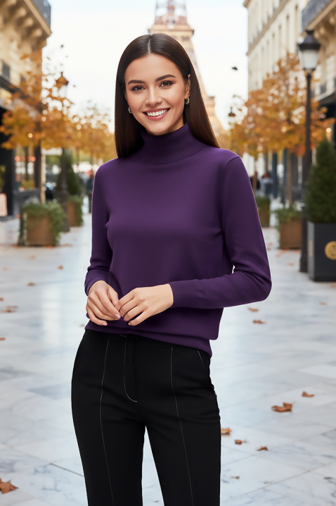 Džemper ERTIVOMA LILA, Boja: ljubičasta, IVET.HR - MODERNA ODJEĆA