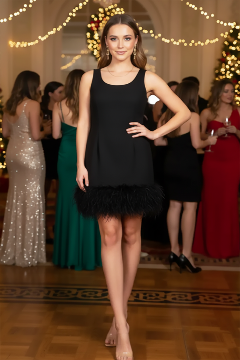 Haljina HOLINZANA BLACK, Boja: crna, IVET.HR - MODERNA ODJEĆA