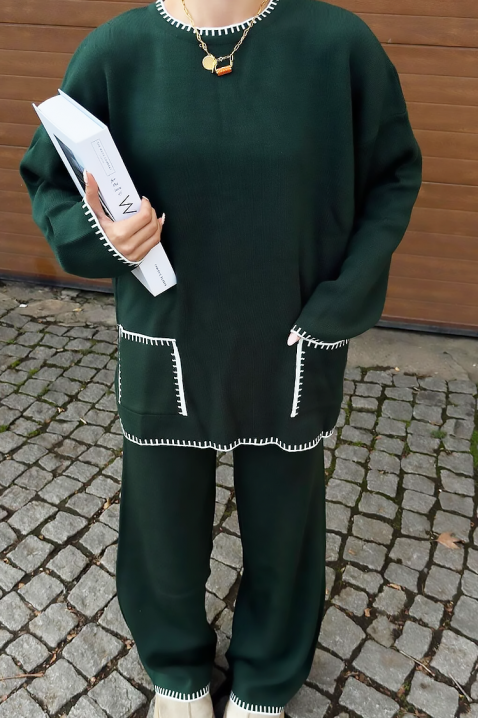 Komplet DAILENZA GREEN, Boja: zelena, IVET.HR - MODERNA ODJEĆA