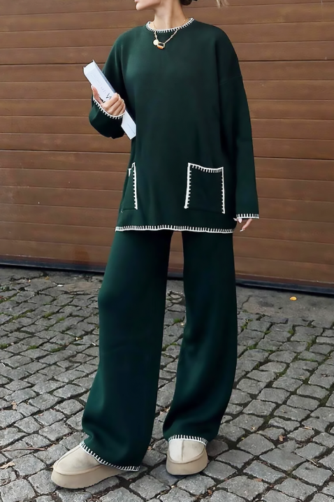 Komplet DAILENZA GREEN, Boja: zelena, IVET.HR - MODERNA ODJEĆA