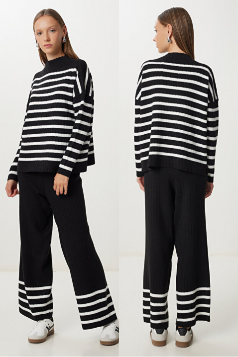 Komplet ARGONZA, Boja: crna i bijela, IVET.HR - MODERNA ODJEĆA