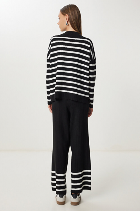 Komplet ARGONZA, Boja: crna i bijela, IVET.HR - MODERNA ODJEĆA