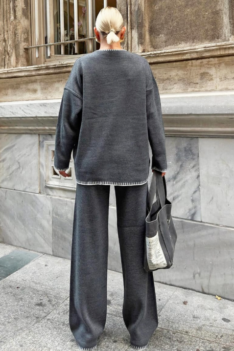 Komplet DAILENZA GREY, Boja: siva, IVET.HR - MODERNA ODJEĆA