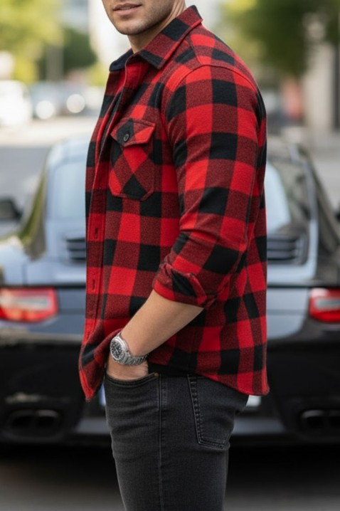 Muška jakna TORELSO RED, Boja: crvena, IVET.HR - MODERNA ODJEĆA