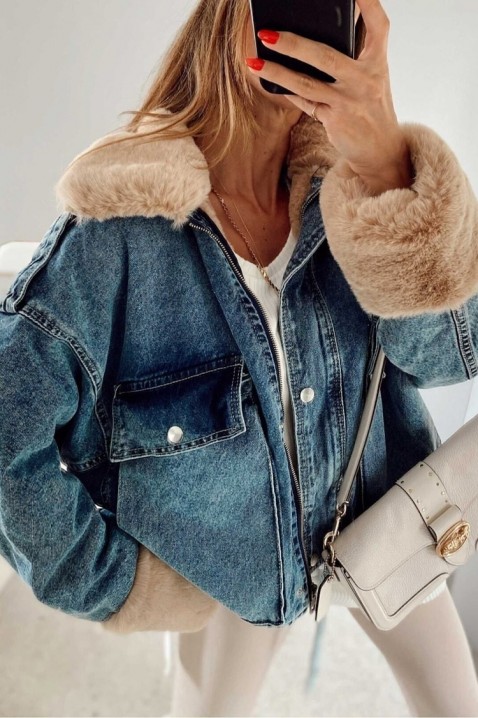 Traper jakna MINONZA, Boja: plava, IVET.HR - MODERNA ODJEĆA