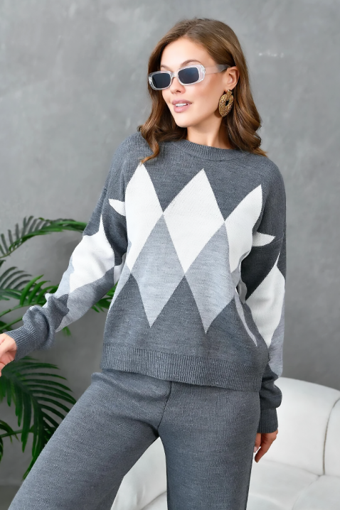 Komplet ATROASA, Boja: siva, IVET.HR - MODERNA ODJEĆA