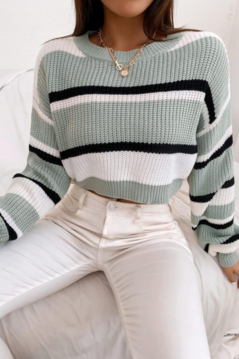 Džemper AGAVORSA MINT, Boja: mente, IVET.HR - MODERNA ODJEĆA