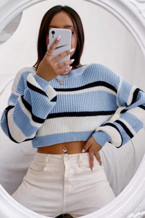 Džemper AGAVORSA BLUE, Boja: plava, IVET.HR - MODERNA ODJEĆA