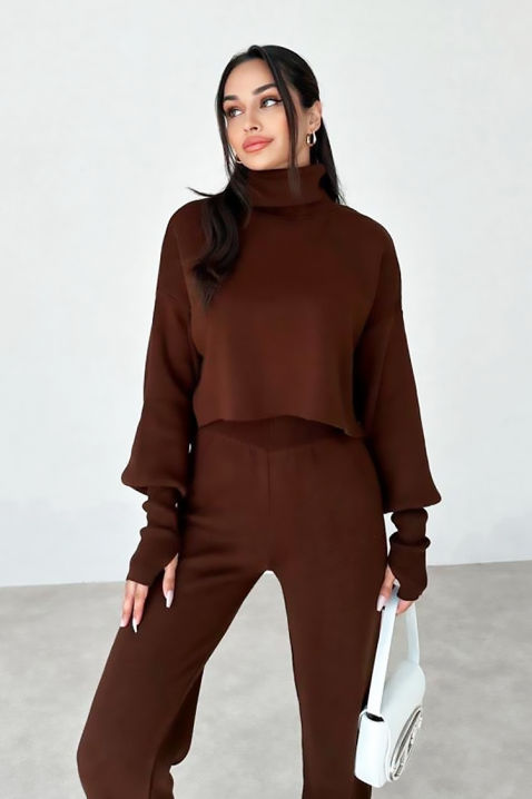Komplet ALALINDA BROWN, Boja: smeđa, IVET.HR - MODERNA ODJEĆA