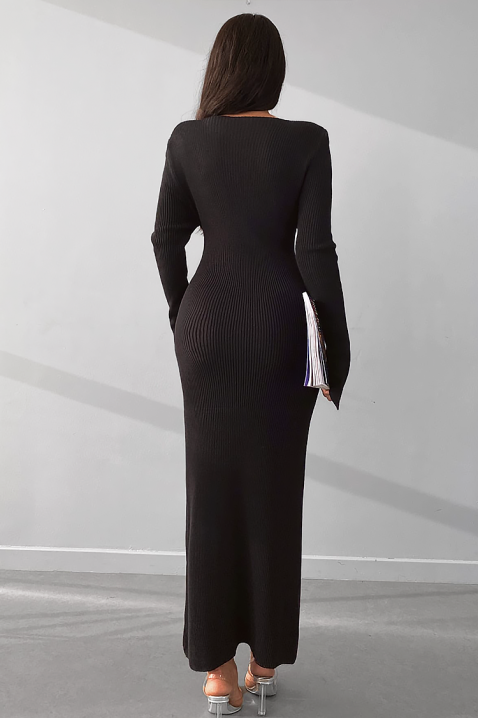 Haljina AREGANA BLACK, Boja: crna, IVET.HR - MODERNA ODJEĆA