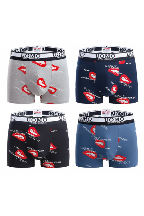 Set od četiri muške bokserice LOFOSO, Boja: višebojna, IVET.HR - MODERNA ODJEĆA