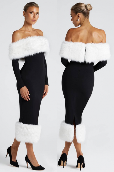 Haljina PLOVENDA, Boja: crna, IVET.HR - MODERNA ODJEĆA