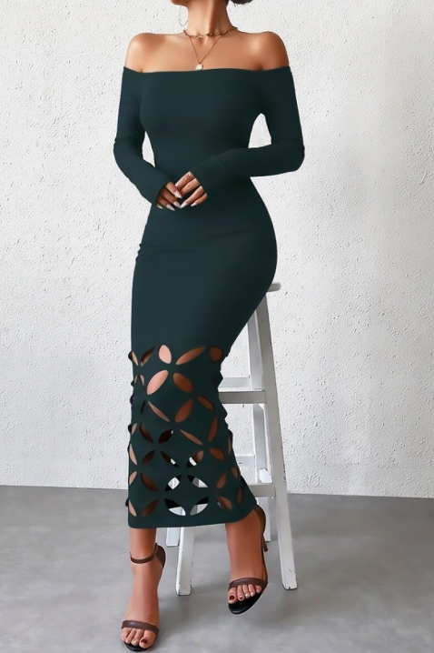 Haljina MAKRONZA KHAKI, Boja: kaki, IVET.HR - MODERNA ODJEĆA