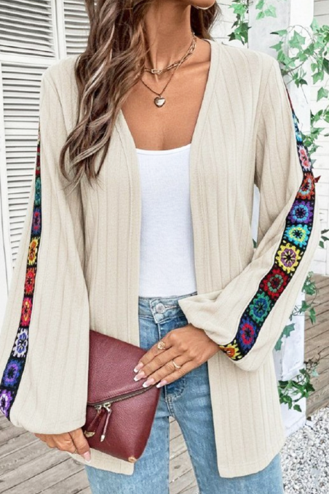 Kardigan RANZOLA ECRU, Boja: drap, IVET.HR - MODERNA ODJEĆA