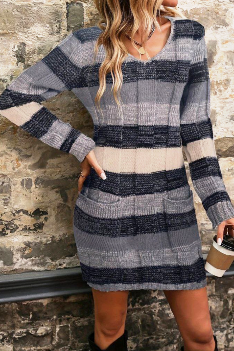 Haljina MLEVILDA GREY, Boja: siva, IVET.HR - MODERNA ODJEĆA