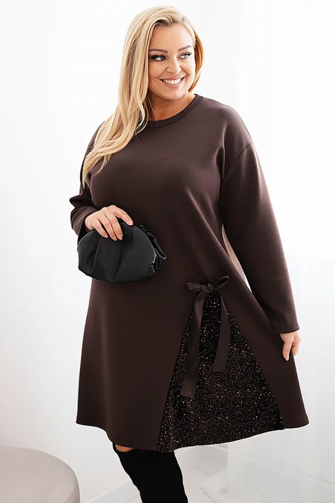 Haljina ARMIELDA BROWN, Boja: smeđa, IVET.HR - MODERNA ODJEĆA