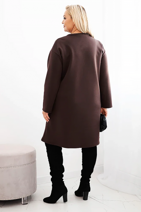 Haljina ARMIELDA BROWN, Boja: smeđa, IVET.HR - MODERNA ODJEĆA