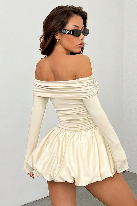 Haljina SEROLMA ECRU, Boja: drap, IVET.HR - MODERNA ODJEĆA